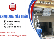 Dịch vụ sửa cửa cuốn nhanh chóng, uy tín, giá tốt tại nhà